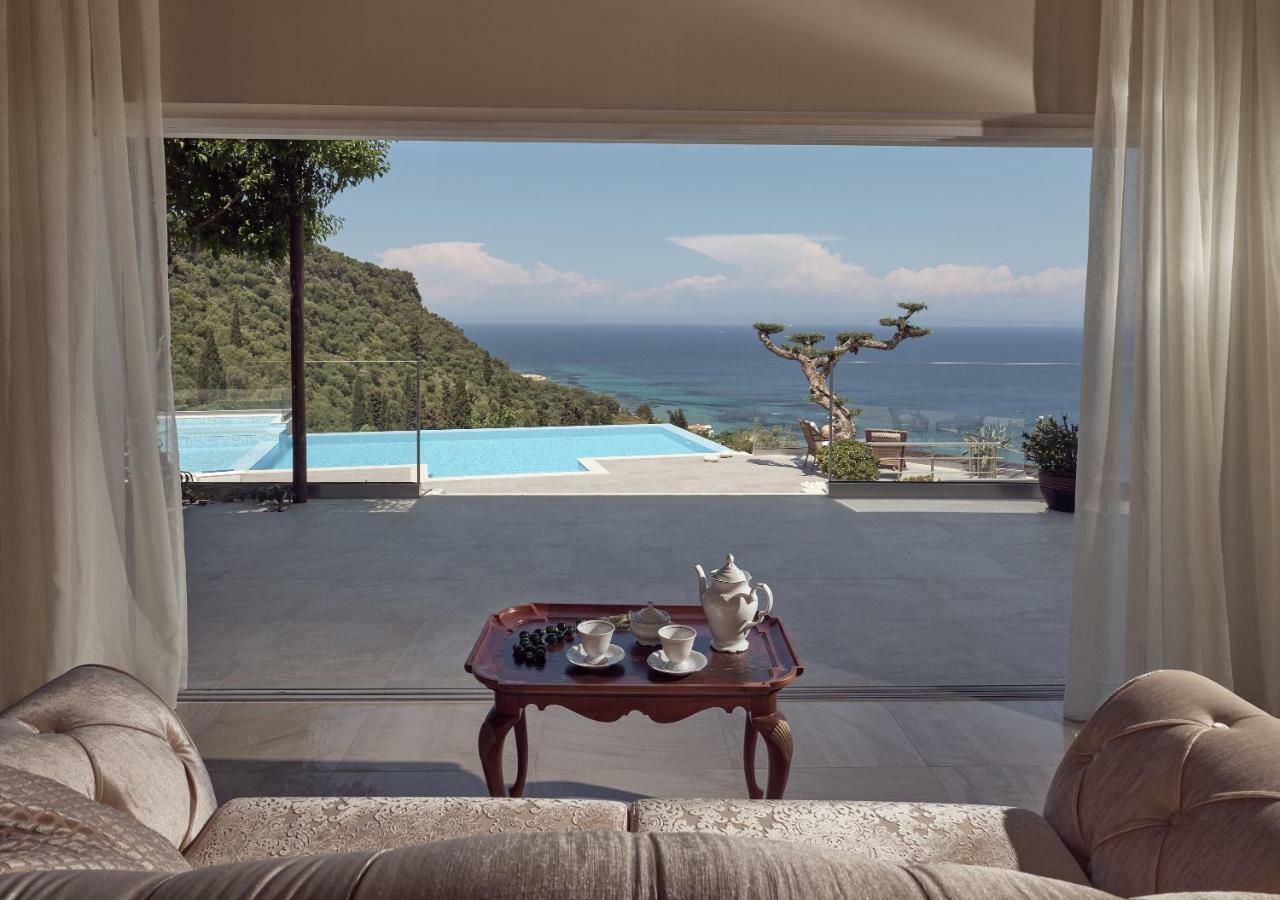 Golden July Luxury Villa Akrotiri  ภายนอก รูปภาพ