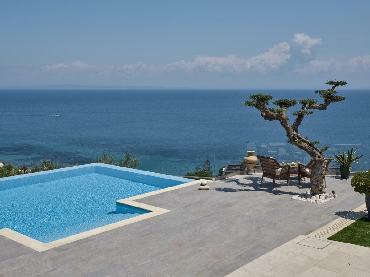 Golden July Luxury Villa Akrotiri  ภายนอก รูปภาพ
